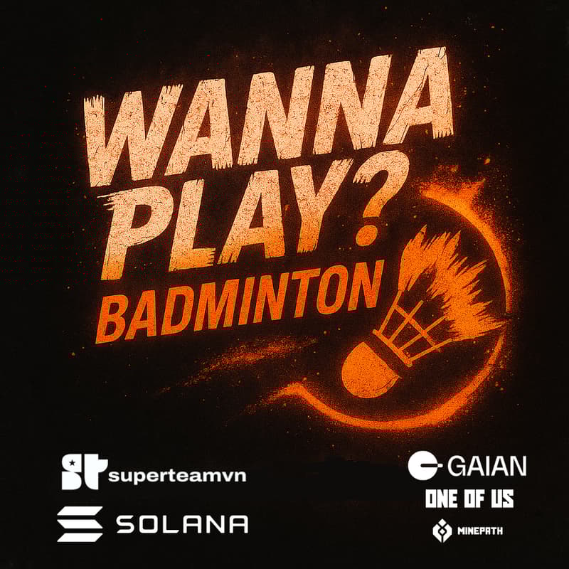 Cover Image for WANNA PLAY Badminton #3 // Powered by Superteam Vietnam, ONE OF US, GAIAN // RSVPs