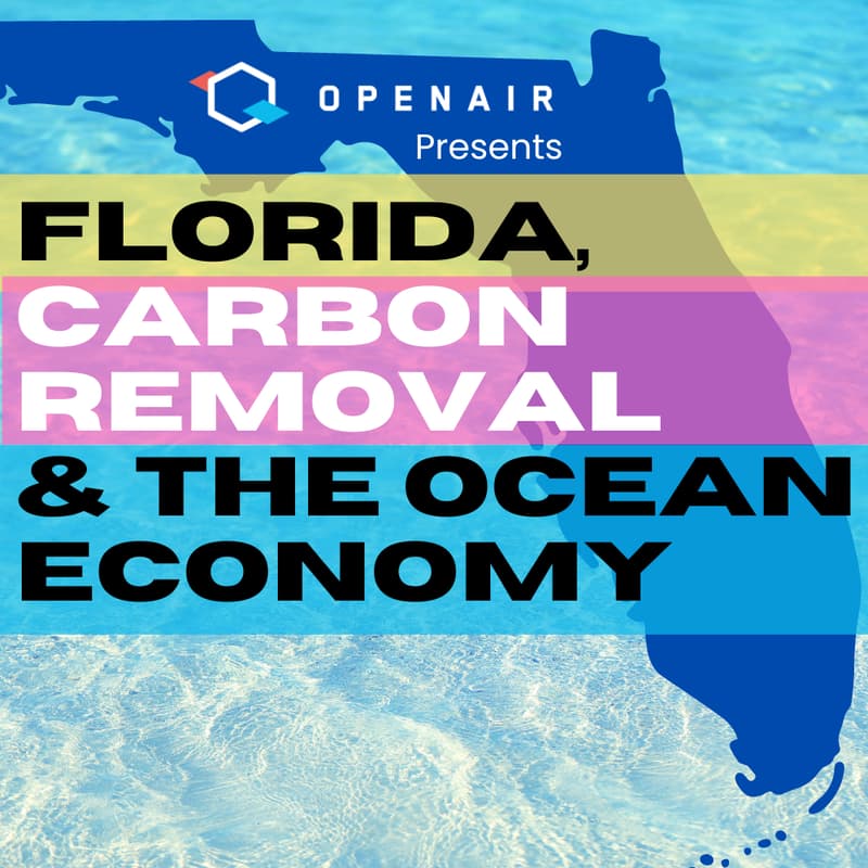 Cover Image for Florida, Carbon Removal & The Ocean Economy.