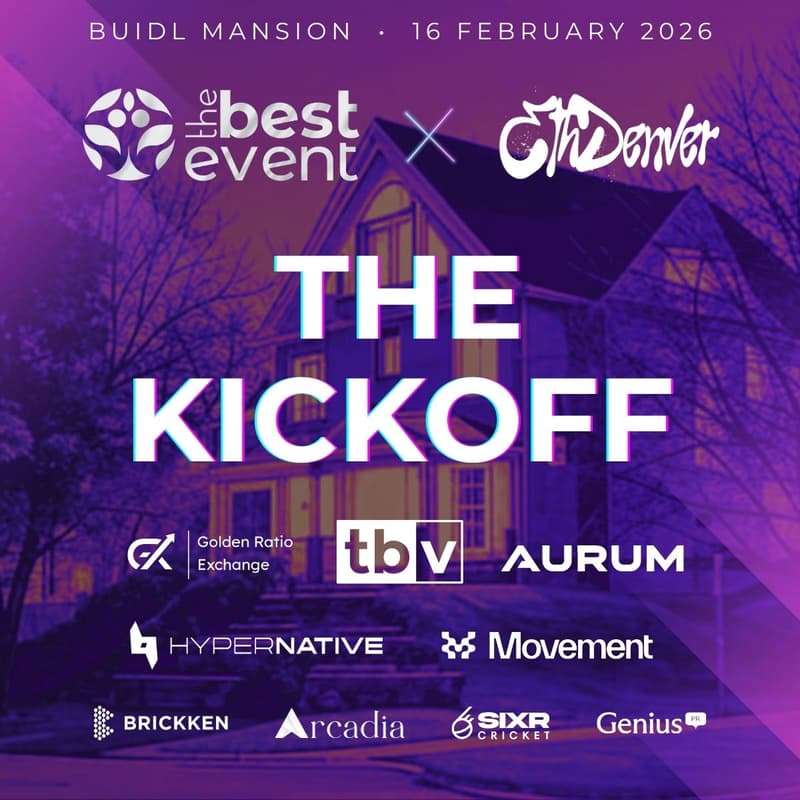 Cover Image for The Best Event: BUIDL Mansion - The Kickoff @ ETHDenver