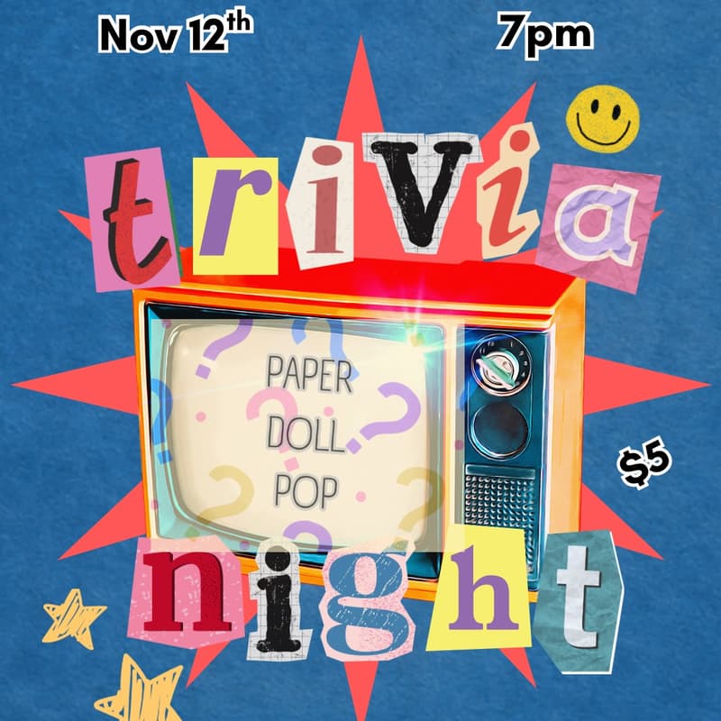 Cover Image for trivia night⭐️