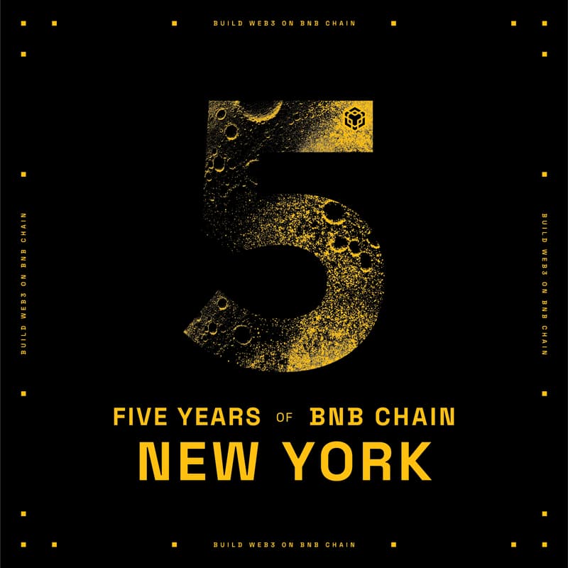 Cover Image for 5 Years of BNB Chain – New York