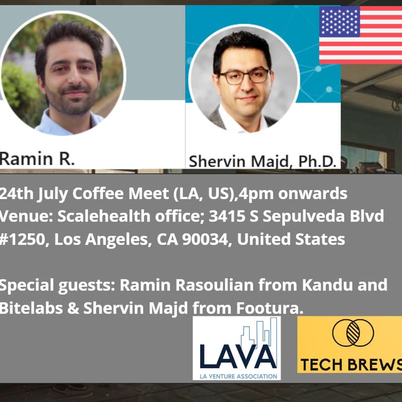 Cover Image for Los Angeles Health/Bio Coffee Club - Growing & Funding Your Startup
