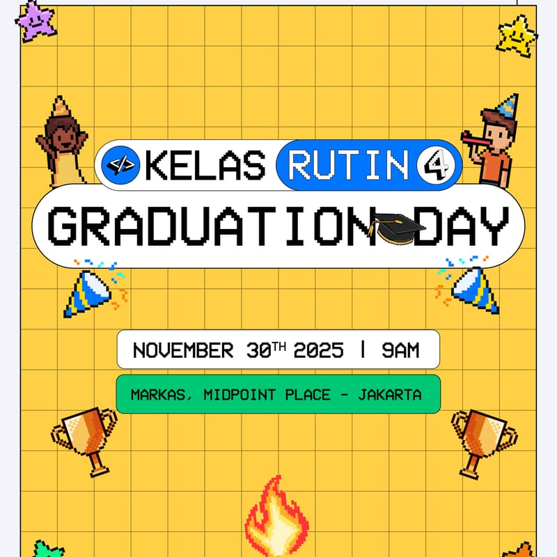 Cover Image for Graduation Kelas Rutin Batch 4