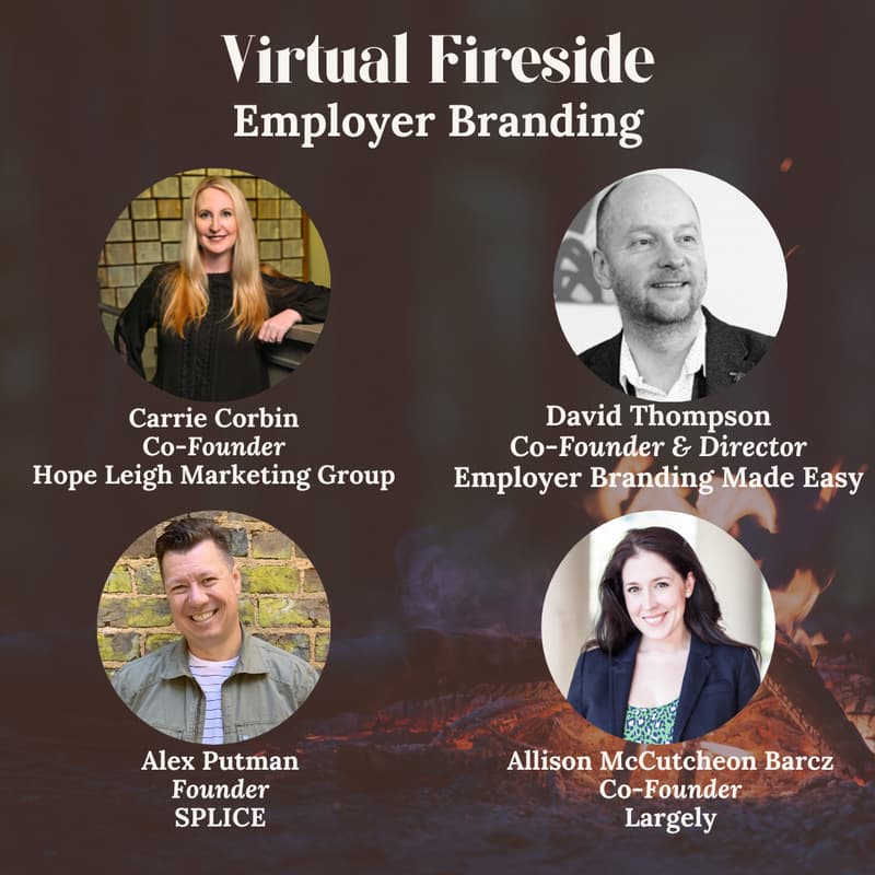 Cover Image for Virtual Fireside: Employer Branding