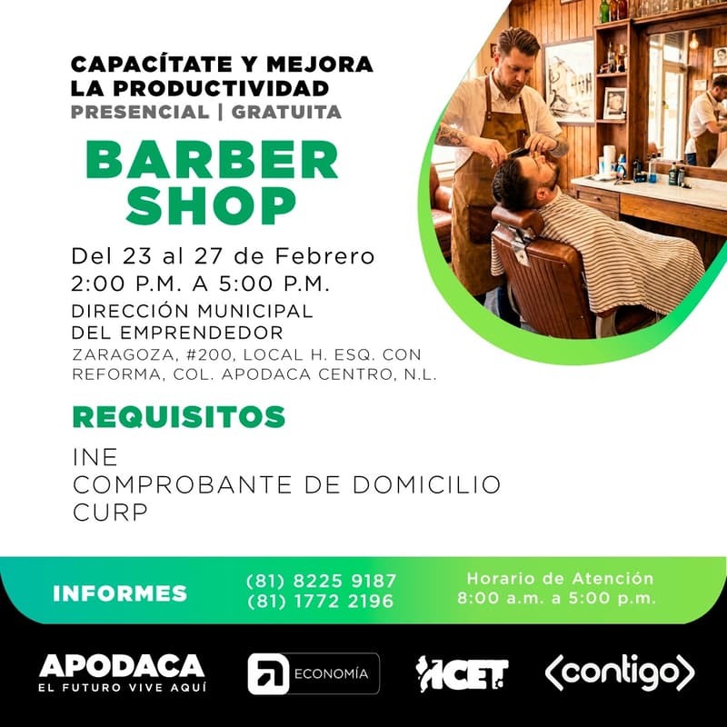 Foto de portada de BARBER SHOP (PRESENCIAL)
