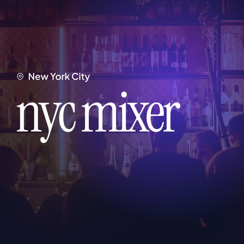 Cover Image for NYC Mixer for founders, builders, creatives