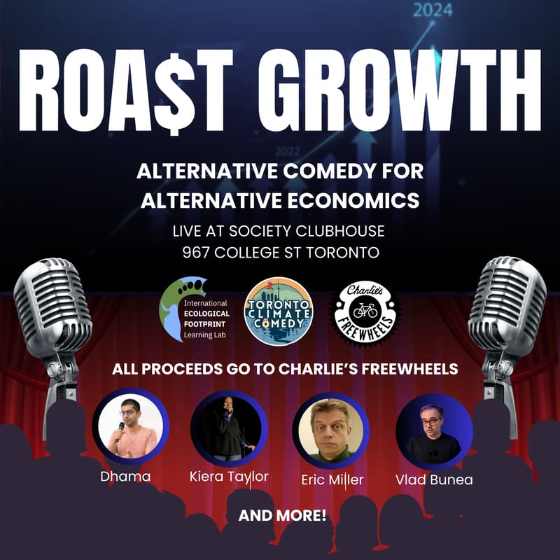 Cover Image for ROA$T GROWTH: Alternative Comedy for Alternative Economics
