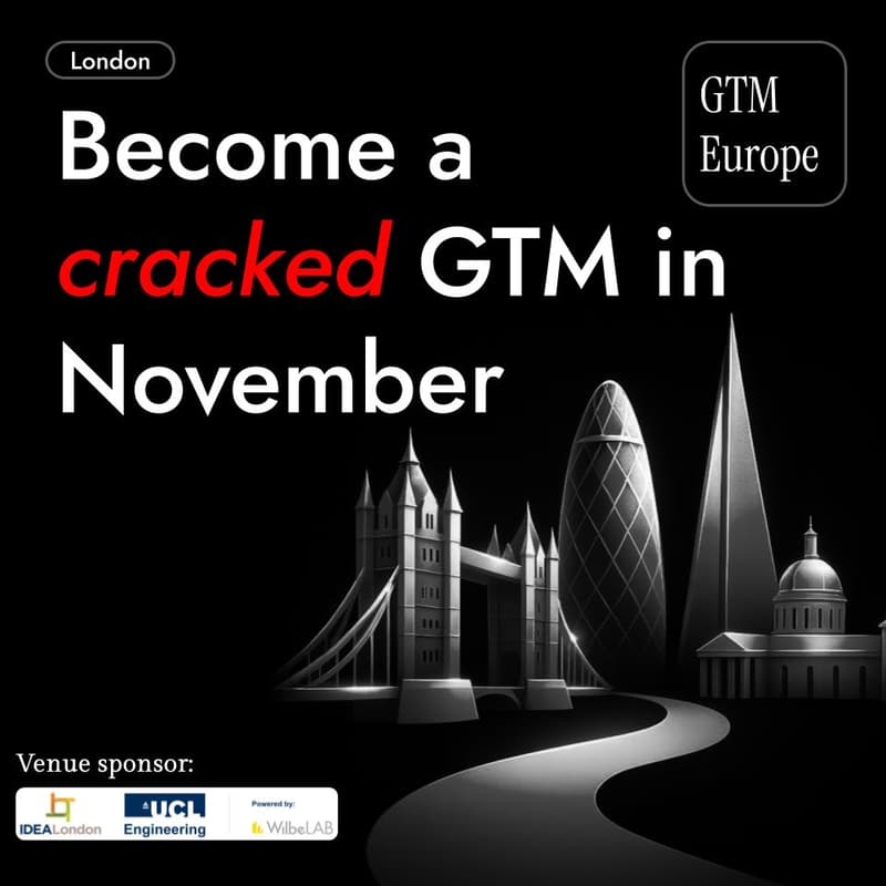 Cover Image for The GTM Sprint — Become a Cracked GTM