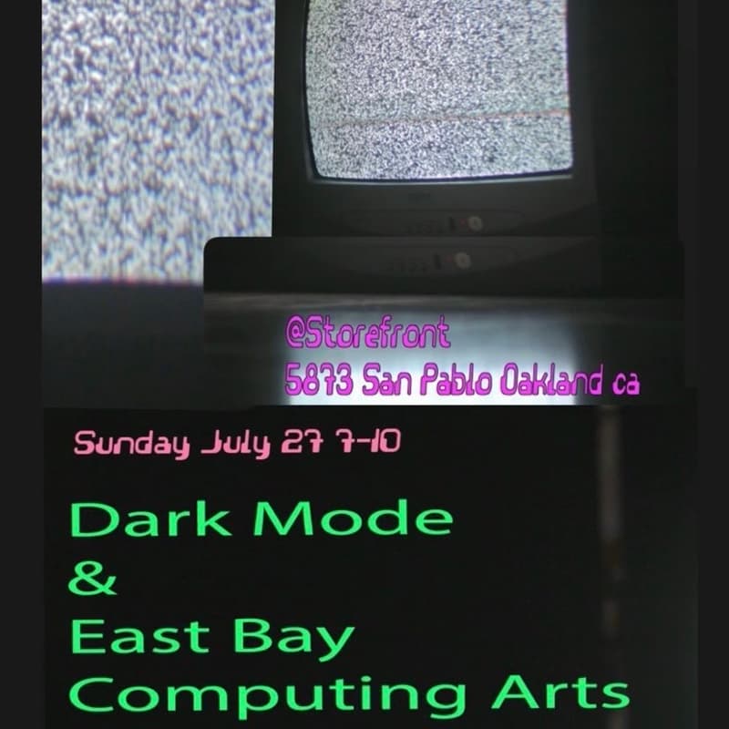 Cover Image for DarkMode & East Bay Computing Arts