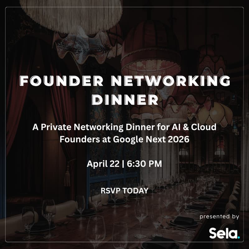 Cover Image for Founder Networking Dinner at Google Next