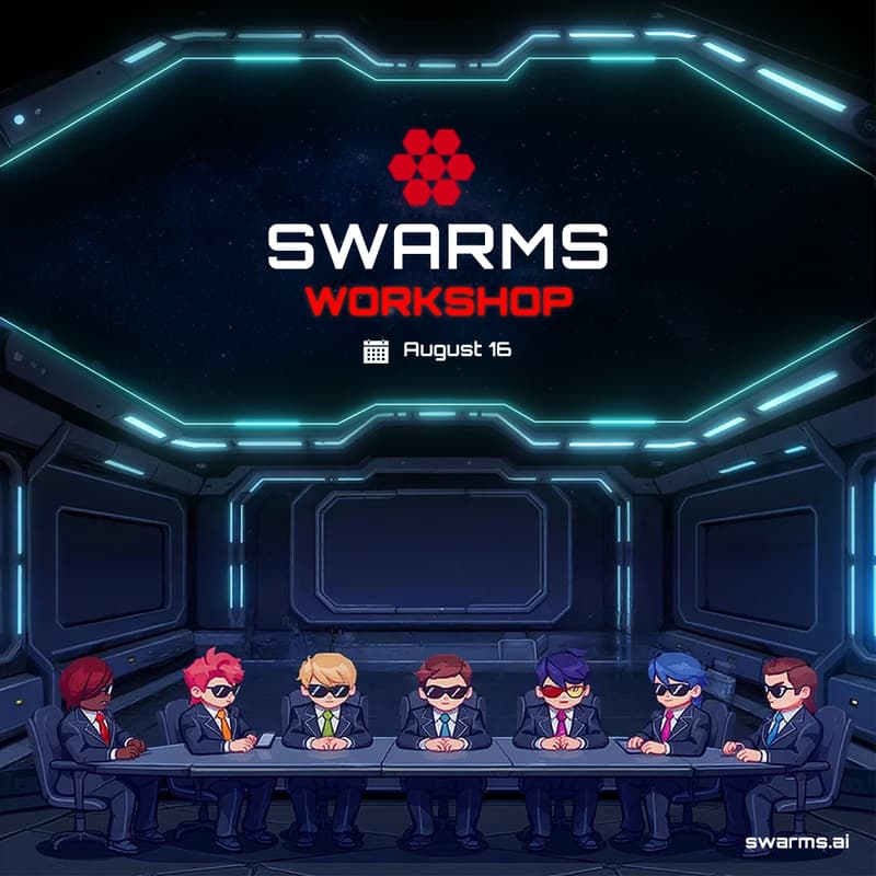 Cover Image for Swarms 8.1.0 Update Workshop: Large-Scale Multi-Agent Simulations