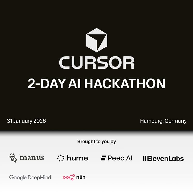Cover Image for Cursor AI Hackathon Hamburg