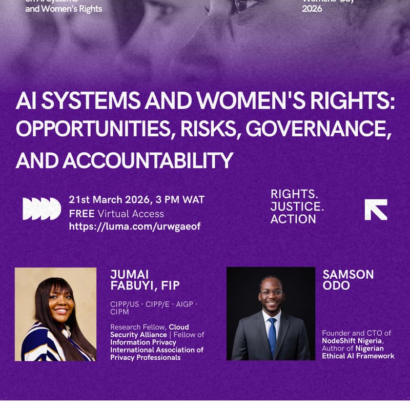 Cover Image for AI Systems and Women's Rights: Opportunities, Risks, Governance, and Accountability