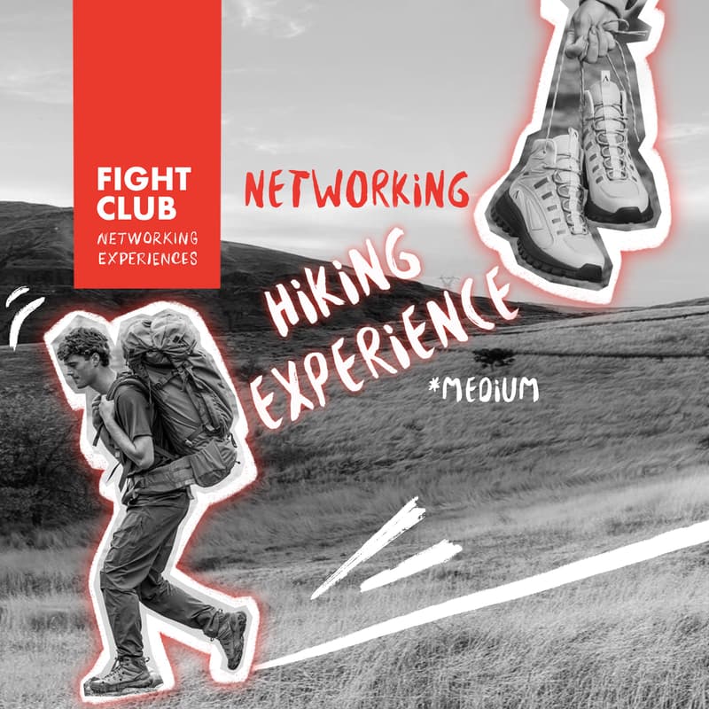 Cover Image for Hiking Networking Event 🤫 FIGHT CLUB 🤫