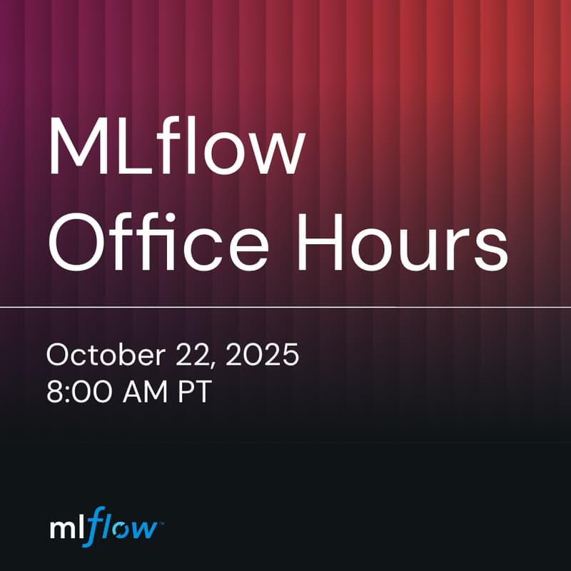 Cover Image for MLflow Office Hours | October 22