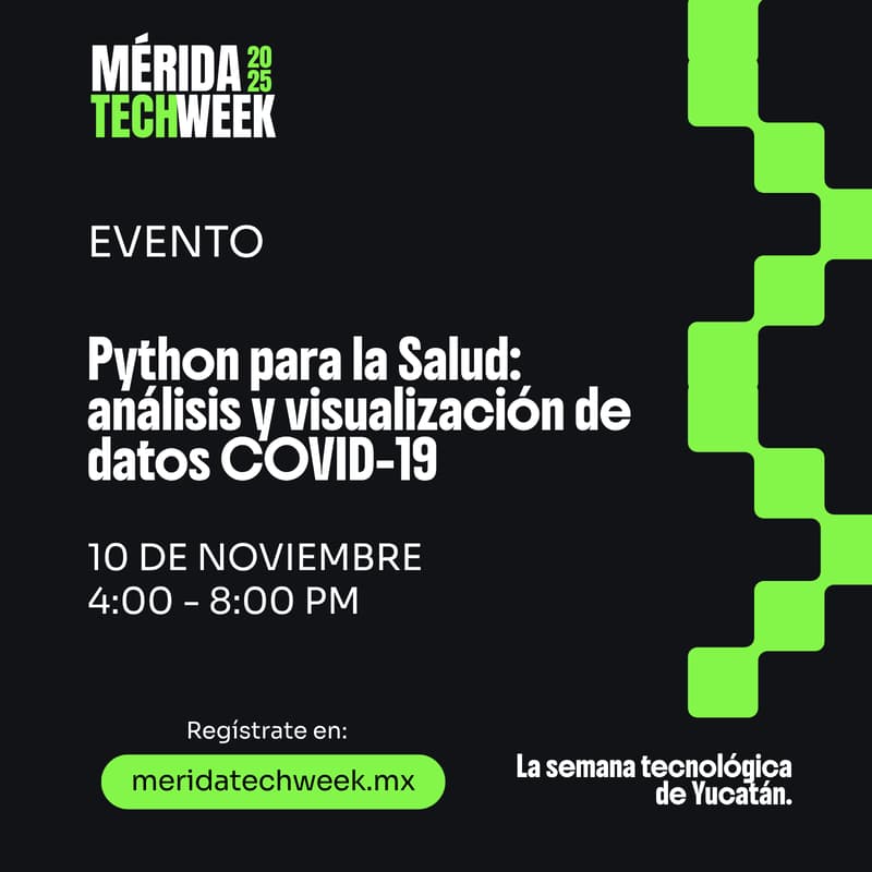 Cover Image for Python para la Salud: análisis y visualización de datos COVID-19