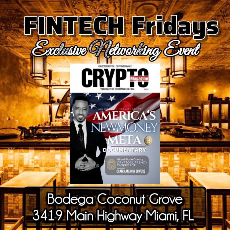Cover Image for Fintech Friday @ Bodega Coconut Grove