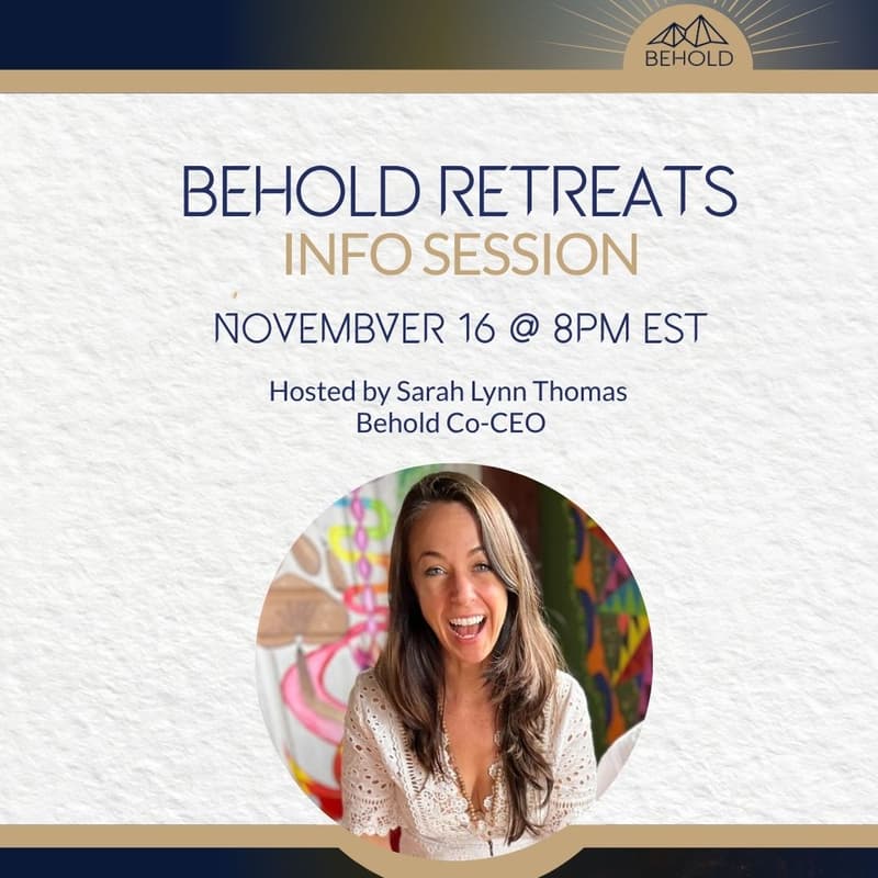 Cover Image for Behold Retreats Info Session