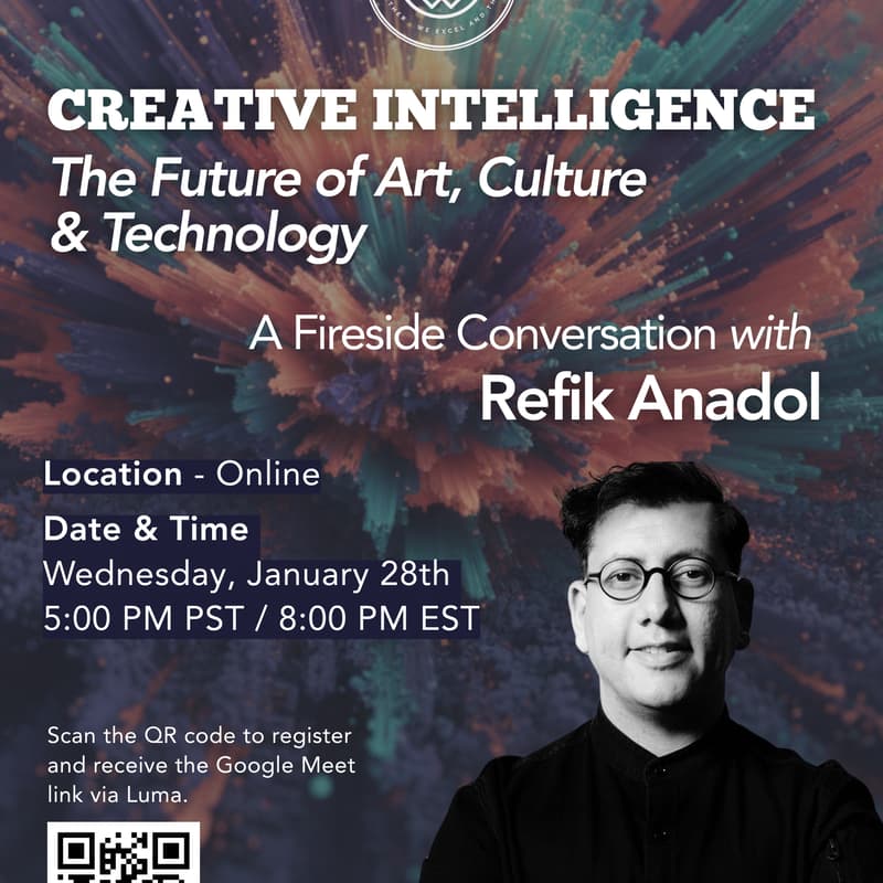 Cover Image for Creative Intelligence: The Future of Art, Culture & Technology