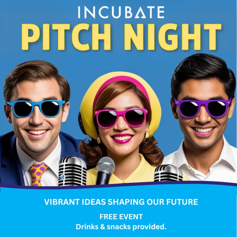Cover Image for INCUBATE Pre-Accelerator Pitch Night
