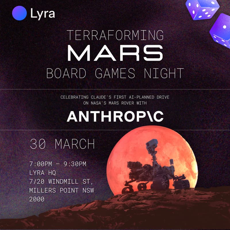 Cover Image for Anthropic <> Lyra Boardgames Night