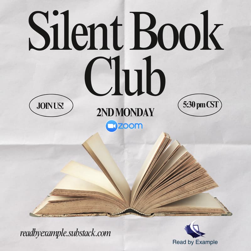 Cover Image for Read by Example Silent Book Club