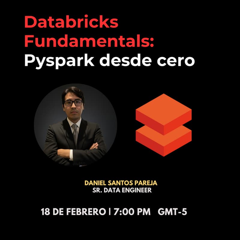 Cover Image for Databricks Fundamentals: Pyspark desde cero