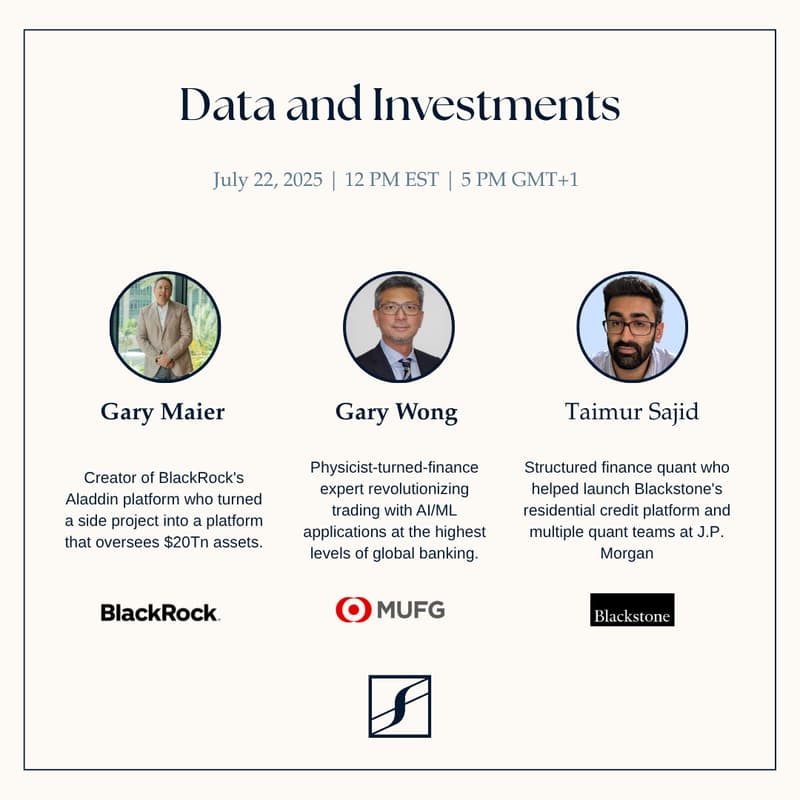 Cover Image for Data and Investments