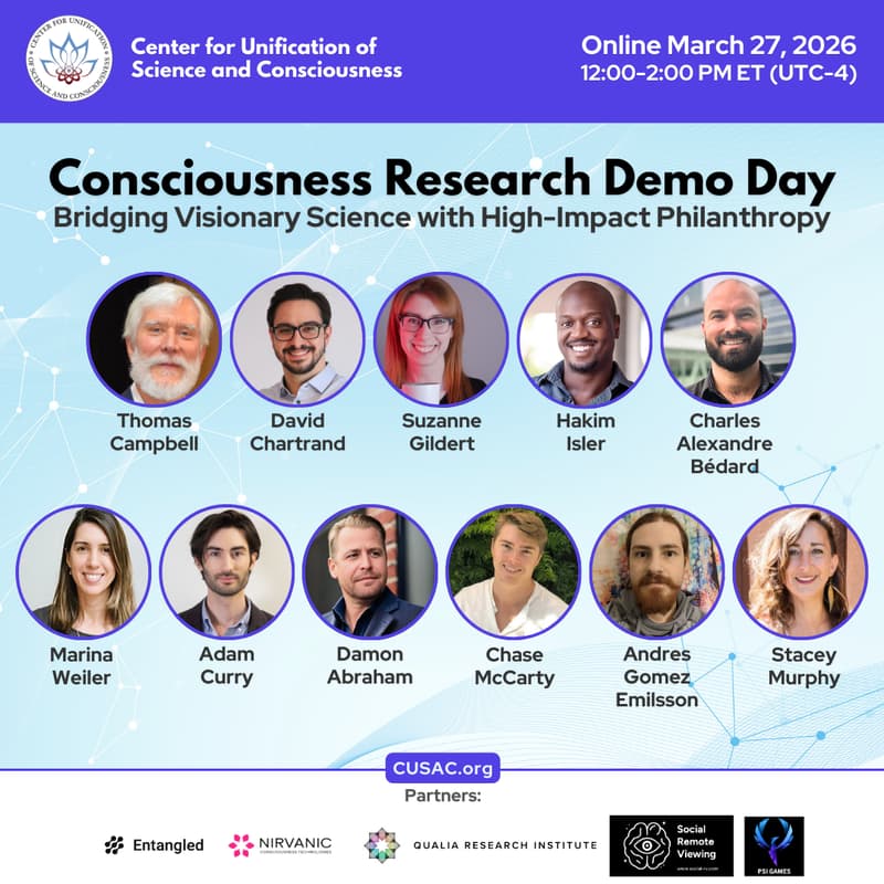 Cover Image for Consciousness Research Demo Day with CUSAC & Partners