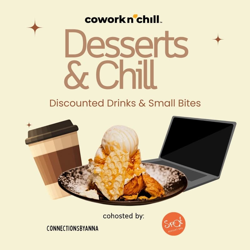 Cover Image for Desserts & Chill: Cowork at the SPOT 💻🍨