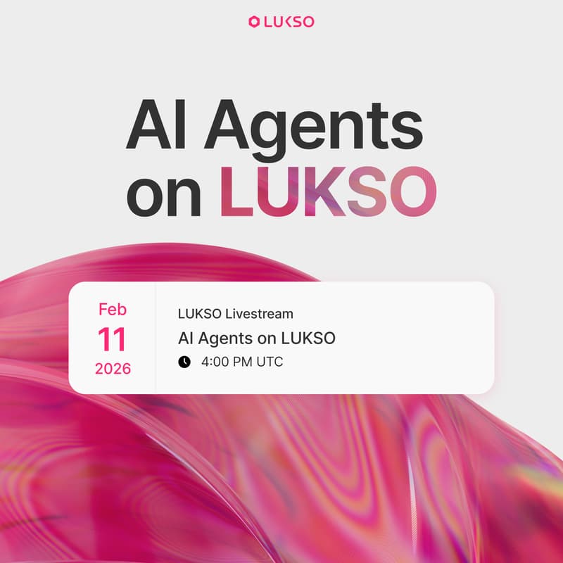 Cover Image for AI Agents on LUKSO