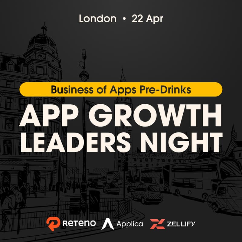 Cover Image for App Growth Leaders Night, hosted by Reteno, Applica & Zellify