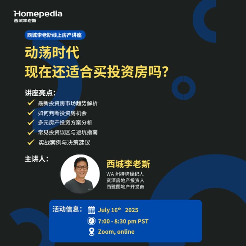 Cover Image for 【西城李老斯】投资房买还是不买：机会，风险与决策指南