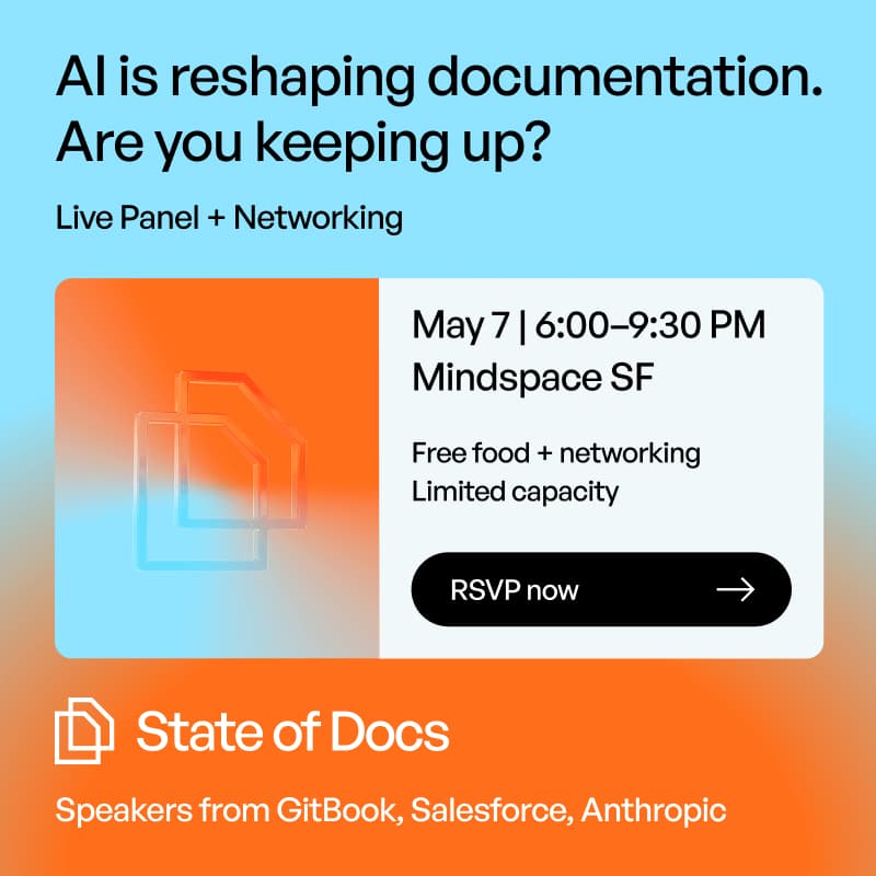 Cover Image for State of the Docs Panel — Sponsored by GitBook