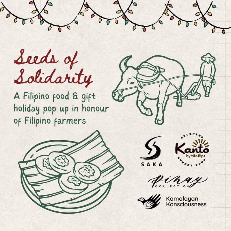 Cover Image for Seeds Of Solidarity: A Filipino Holiday Pop-up in honour of Filipino Farmers