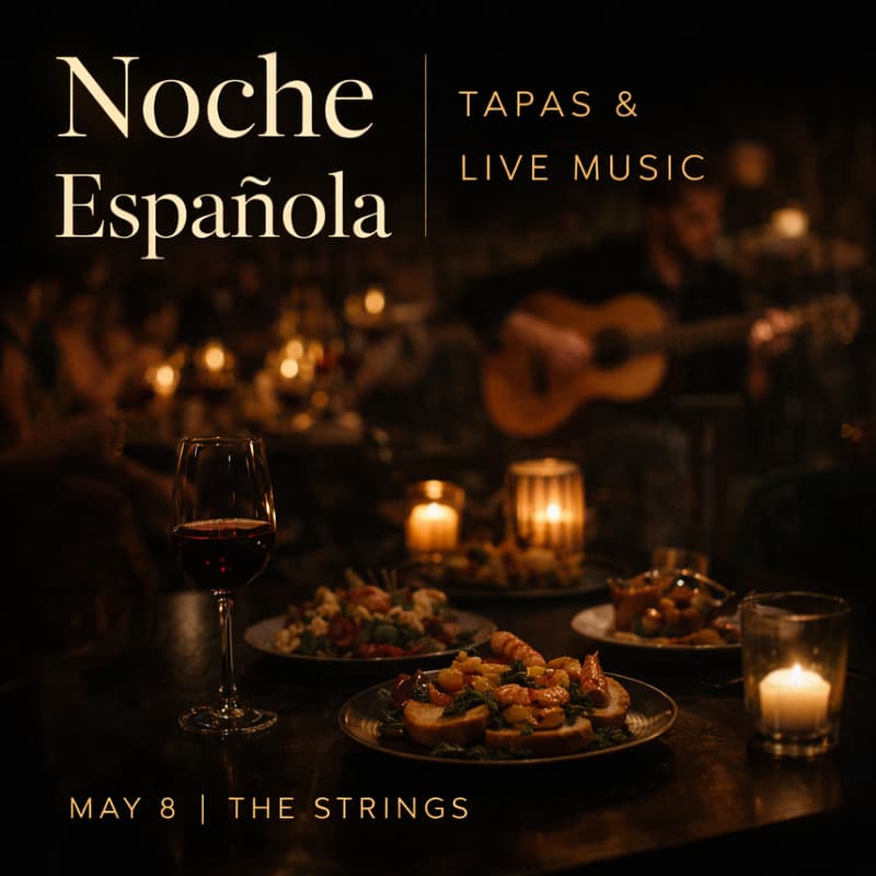 Cover Image for Noche Española | Tapas & Live Music