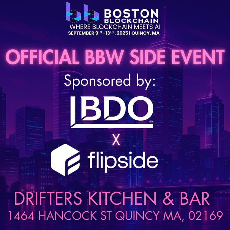 Cover Image for 🍸 BBW25 x BDO x Flipside: Nightcap at Drifters