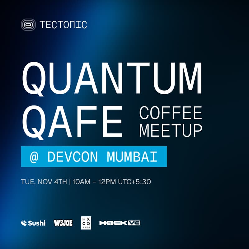 Cover Image for Quantum Qafe Coffee Meetup at DevCon Mumbai