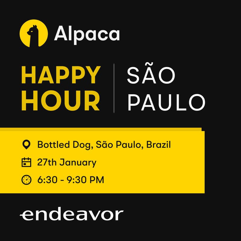 Cover Image for Alpaca Happy Hour | São Paulo