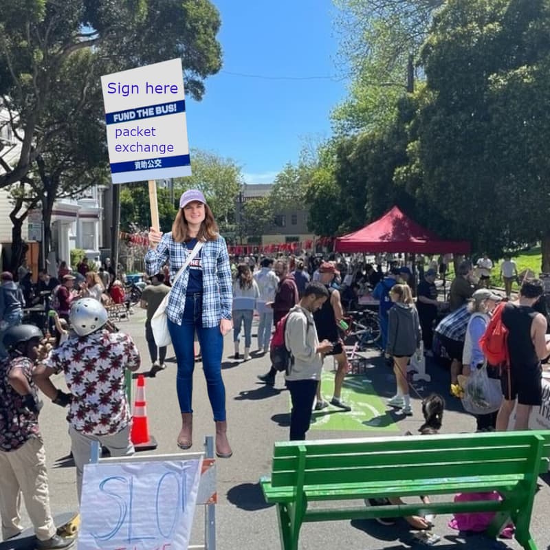 Cover Image for Signature Gathering at Wigglefest in San Francisco