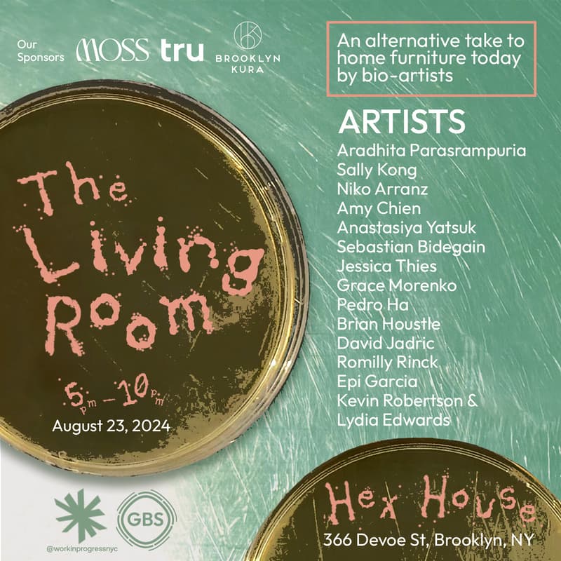 Cover Image for "Living Room" Bioart Exhibition