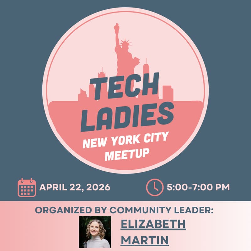 Cover Image for NYC Tech Ladies: Product Roundtable Discussions