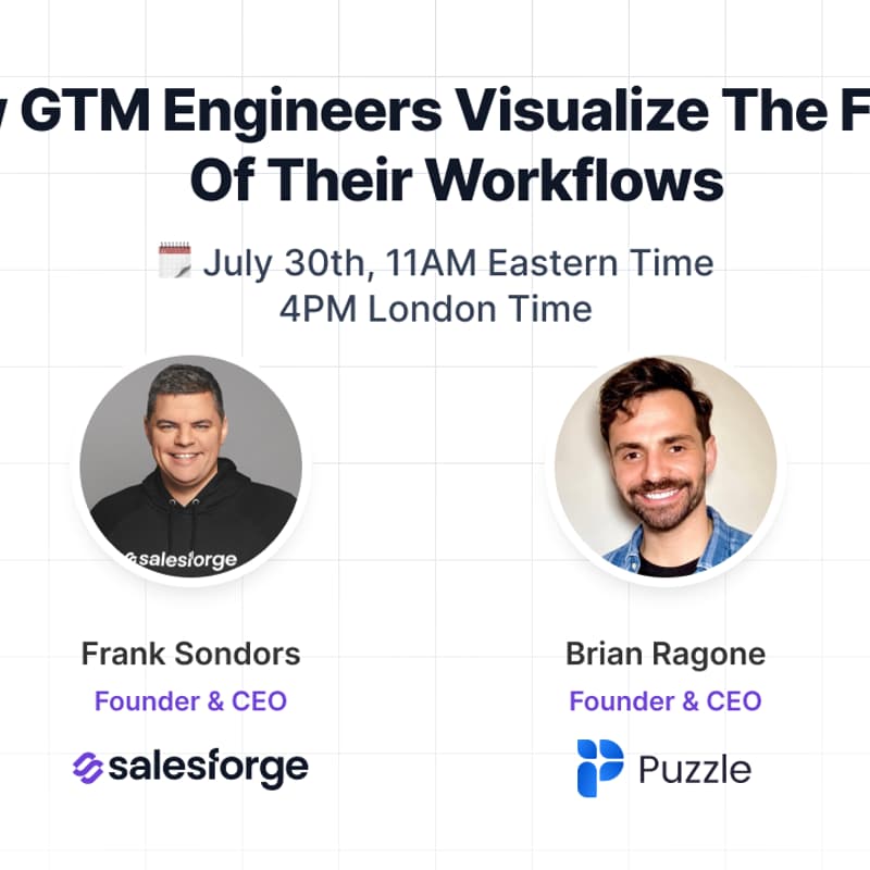 Cover Image for How GTM Engineers Visualize The Future Of Their Workflows
