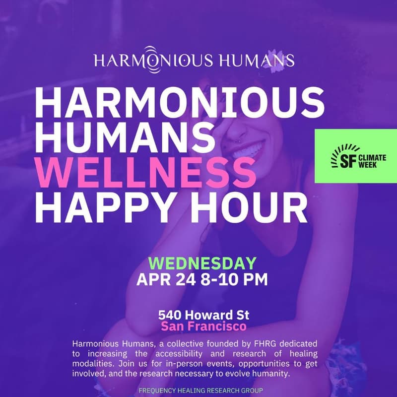 Cover Image for Harmonious Humans Wellness Happy HOUR