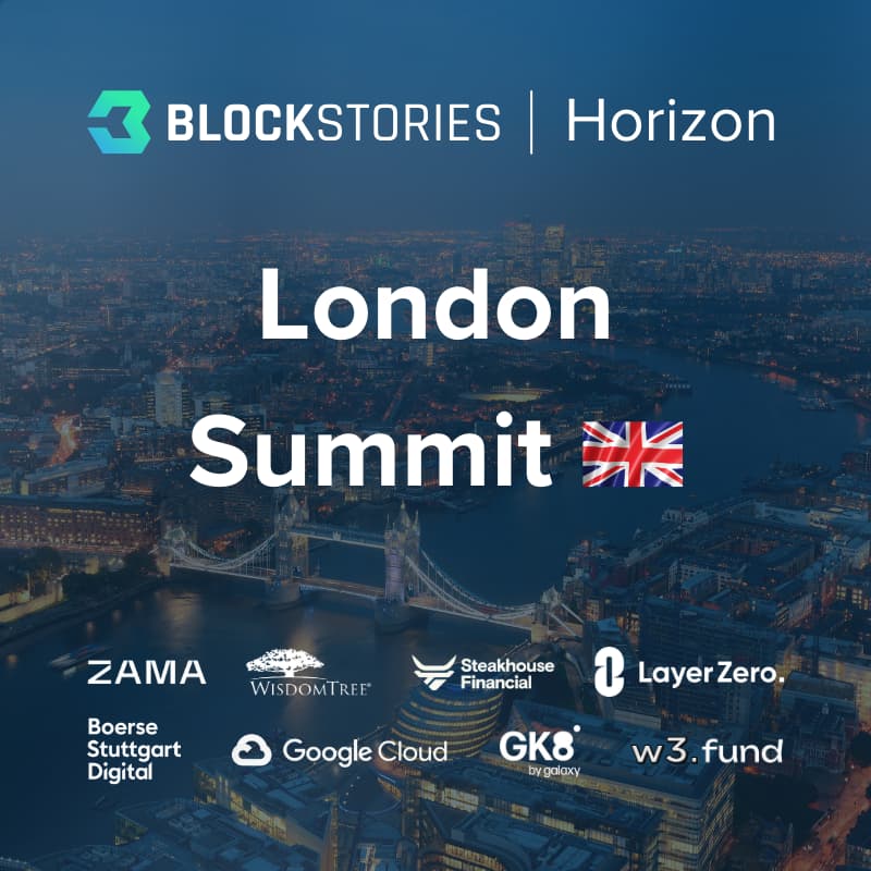 Cover Image for Blockstories Horizon 2026: London Summit 🇬🇧
