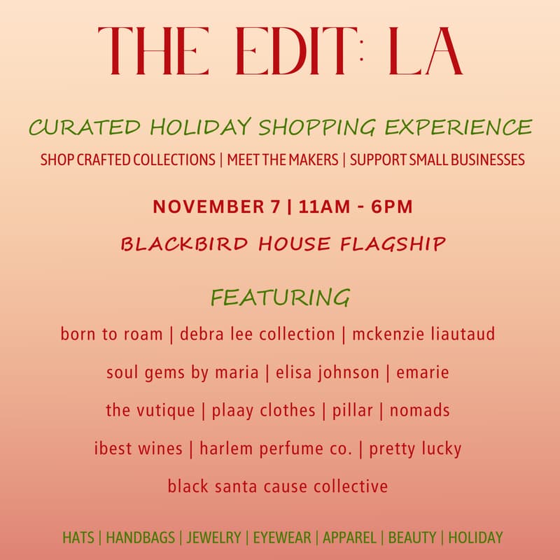 Cover Image for THE EDIT: LA x Blackbird House