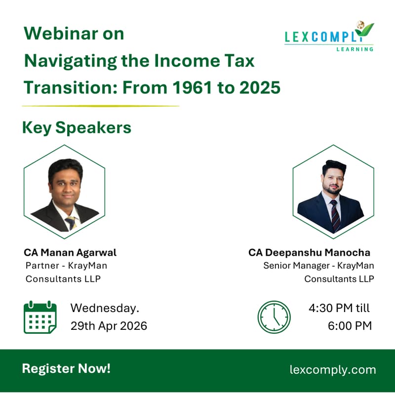 Cover Image for Navigating the Income Tax Transition: From 1961 to 2025