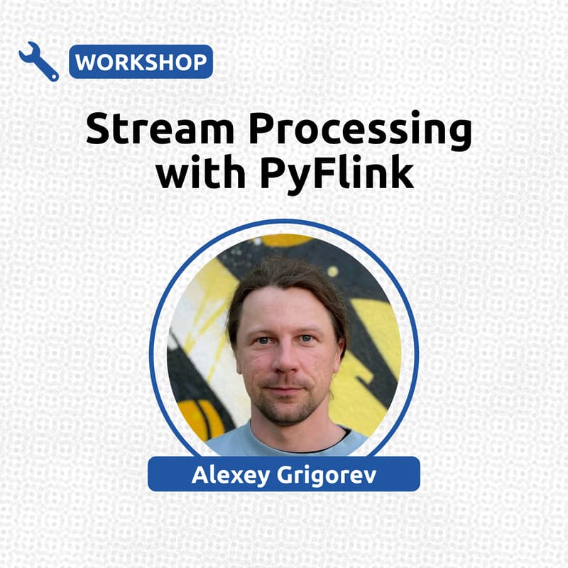 Cover Image for Stream Processing with PyFlink