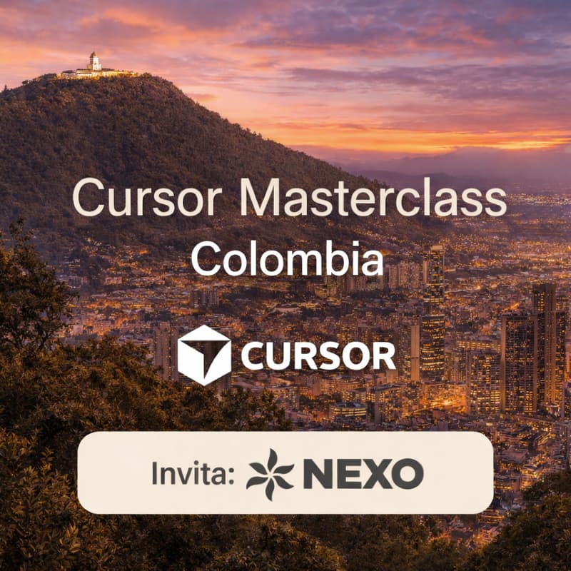 Cover Image for Cursor & Nexo presentan: AI Masterclass - De idea a startup con IA
