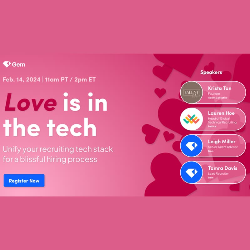 Cover Image for Virtual Fireside Chat ~ Love is in the Tech